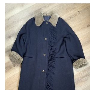 Hilary Radley Boiled Wool Coat